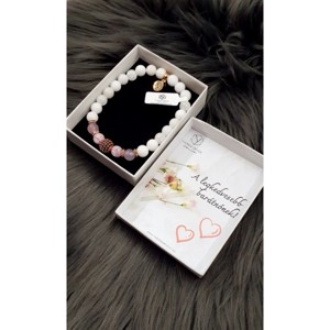 Díszdobozos LUXURY ásványkarkötő Legjobb barátnő, Otthon & Életmód, Dekoráció, Asztal és polc dekoráció, Díszdoboz, , MESKA