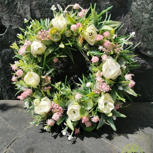Tavaszi ajtódísz 22cm  - Meska.hu