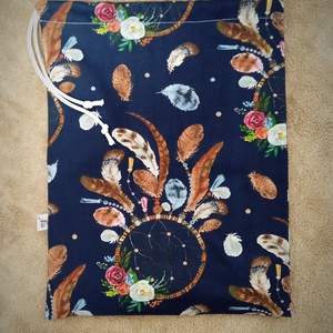 Kenyeres zsák- Pékáru zsák - otthon & életmód - konyhafelszerelés, tálalás - konyhai tárolás - kenyértartó - Meska.hu