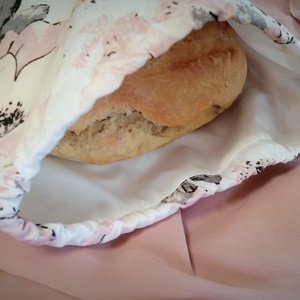 Kenyér, pékáru tartó zsák  - otthon & életmód - konyhafelszerelés, tálalás - konyhai tárolás - kenyértartó - Meska.hu