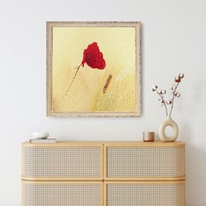 Pipacs festmény, Művészet, Festmény, Olajfestmény, Festészet, MESKA