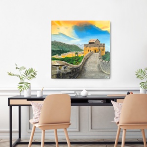 Kínai Nagy Fal festmény, Művészet, Festmény, Akril, Festészet, MESKA