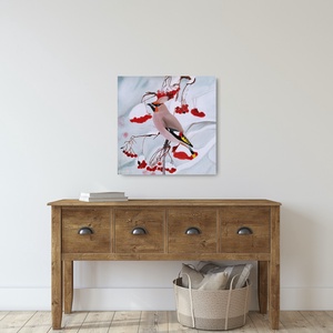 Csonttollú a Hóban � Eredeti, kézzel festett olajfestmény - Meska.hu