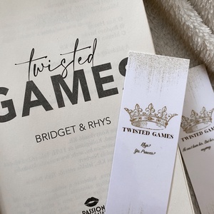 Twisted Games inspirálta könyvjelző - Meska.hu