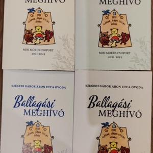 Óvodai meghívó  - otthon & életmód - papír, írószer - ajándékozás kellékei - meghívó - Meska.hu