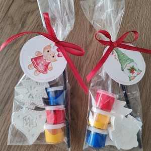 Karácsonyi gipsz kifestő , DIY (Csináld magad), Egységcsomag, , MESKA