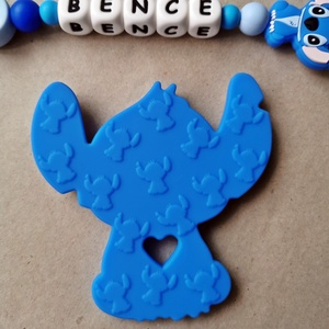 Rágcsalánc névvel - Stitch rágókával - játék & sport - 3 éves kor alattiaknak - rágóka - Meska.hu