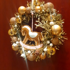 Akciós Karácsonyi kopogtató - karácsony - adventi díszek - adventi ajtódísz - Meska.hu