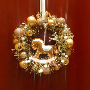 Akciós Karácsonyi kopogtató - karácsony - adventi díszek - adventi ajtódísz - Meska.hu