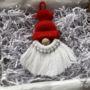 Mikulás manó - otthon & életmód - dekoráció - dísztárgy - Meska.hu