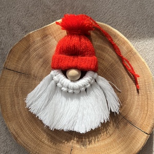 Mikulás manó - otthon & életmód - dekoráció - dísztárgy - Meska.hu