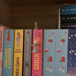 Angyalkás könyvjelző - könyv & zene - könyvjelző - Meska.hu