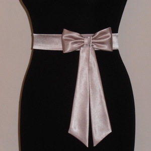 Masnis bézs szatén öv -  - Meska.hu