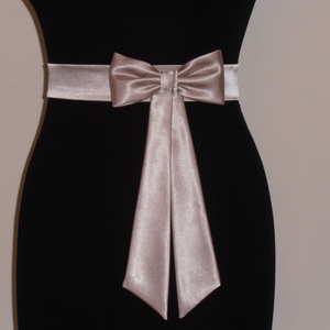 Masnis bézs szatén öv -  - Meska.hu