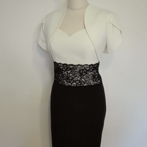 Csipkés alkalmiruha  boleróval esküvőre - ruha & divat - női ruha - alkalmi ruha & estélyi ruha - Meska.hu