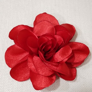  Szatén virág ballagásra- több színben, Ékszer, Kitűző és Bross, Kitűző, Varrás, MESKA