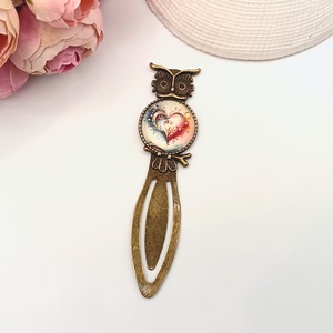 Baglyos, szív könyvjelző, Ékszer, Ékszerszett, Ékszerkészítés, MESKA