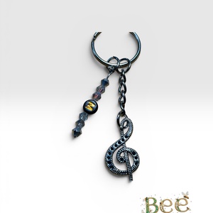 Bee Jewelry � Szerencse-kanál: Kézműves Mini Üvegcse és Ékszer Scoop - táska & tok - kulcstartó & táskadísz - kulcstartó - Meska.hu