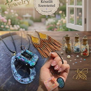 Bee Jewelry � Szerencse-kanál: Kézműves Mini Üvegcse és Ékszer Scoop - táska & tok - kulcstartó & táskadísz - kulcstartó - Meska.hu