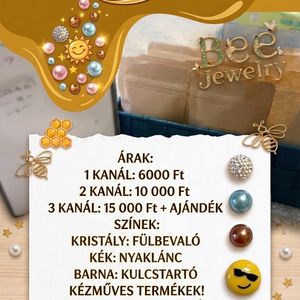 Bee Jewelry � Szerencse-kanál: Kézműves Mini Üvegcse és Ékszer Scoop, Táska & Tok, Kulcstartó & Táskadísz, Kulcstartó, Ékszerkészítés, MESKA