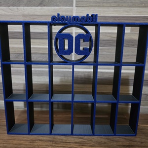 Playmobile DC figura tároló - otthon & életmód - tárolás & rendszerezés - íróasztali tároló - Meska.hu