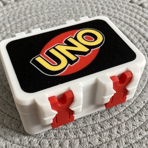 UNO kártya tartó és tároló doboz  3D nyomtatott - játék & sport - táblajáték és kártyajáték - kártya - Meska.hu UNO kártya tartó és tároló doboz  3D nyomtatott - játék & sport - táblajáték és kártyajáték - kártya - Meska.hu