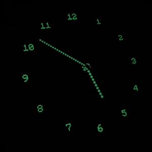 Minecraft falióra sötétben világító - otthon & életmód - dekoráció - fali és függő dekoráció - falióra & óra - Meska.hu