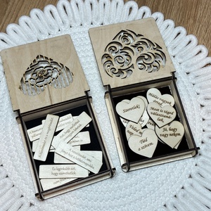 Dobozba zárt szeretet - esküvő - emlék & ajándék - doboz - Meska.hu