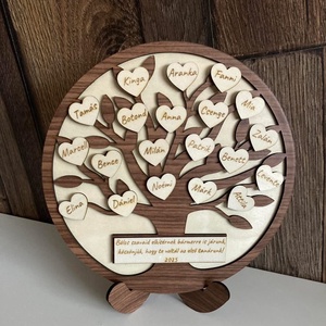 Egyedi életfa asztali dísz - Meska.hu