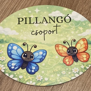 Óvodai csoportnév tábla ajtóra - baba - mama - babaszoba dekoráció - baba névtábla - Meska.hu