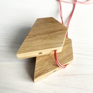 Szív fa medál - ékszer - nyaklánc - medál - Meska.hu