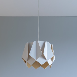 LOTUS MIDI WHITE lámpa, Otthon & Életmód, Lámpa, Mennyezeti lámpa, Famegmunkálás, Fémmegmunkálás, MESKA