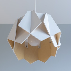 LOTUS MIDI WHITE lámpa - otthon & életmód - lámpa - mennyezeti lámpa - Meska.hu