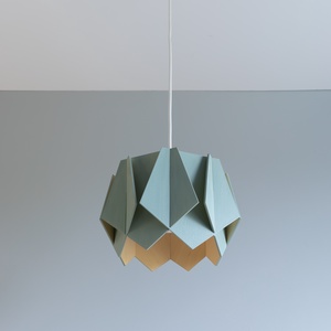 LOTUS MIDI SAGE lámpa, Otthon & Életmód, Lámpa, Mennyezeti lámpa, Famegmunkálás, Fémmegmunkálás, MESKA