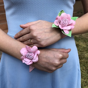 Koszorúslány csuklódísz / karkötő / kardísz -  - Meska.hu