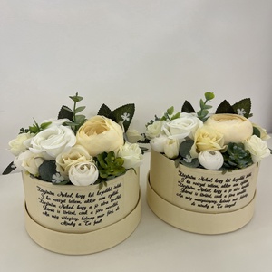 Szülőköszöntő virágbox  - esküvő - emlék & ajándék - szülőköszöntő ajándék - Meska.hu
