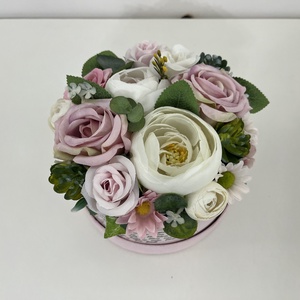 Szülőköszöntő virágbox  - esküvő - emlék & ajándék - szülőköszöntő ajándék - Meska.hu