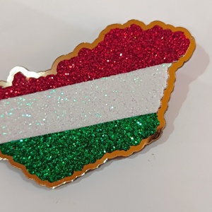 Kokárda - ékszer - kitűző és bross - kitűző - Meska.hu