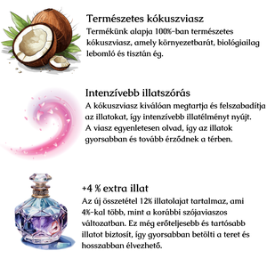 Marcipán és Vörös szilva 45g - kókuszviasz illatviasz krém - Nikolett Dekor - otthon & életmód - gyertya, illat, aroma - illatviasz - Meska.hu