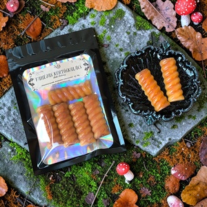 Fahéjas kürtőskalács illatú szójaviasz illatviasz - Nikolett Dekor - Meska.hu