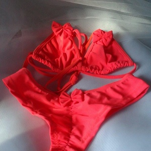 Uv narancs bikini - ruha & divat - női ruha - top - Meska.hu