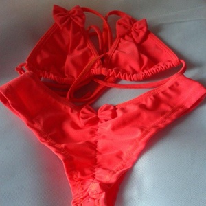 Uv narancs bikini - ruha & divat - női ruha - top - Meska.hu