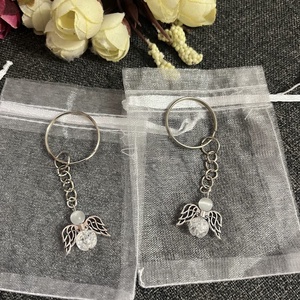 Angyal angyalka kulcstartó 2 db, Táska & Tok, Kulcstartó & Táskadísz, Kulcstartó, Gyöngyfűzés, gyöngyhímzés, MESKA