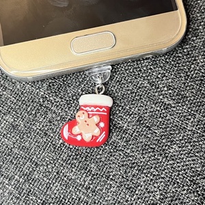 Karácsonyi mobildísz porvédő (C típus vagy Iphone) - táska & tok - pénztárca & más tok - telefontok - Meska.hu