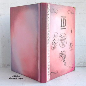 Egyedi napló és nagyméretű receptkönyv - LEFOGLALVA!!! -  - Meska.hu