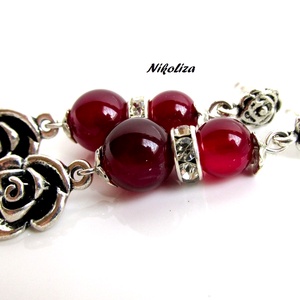 Romantikus álmodozás kollekció 1.-ásvány fülbevaló -  - Meska.hu