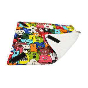 Szörnyikés újraszalvéta, uzsis szalvéta, szendvics csomagoló (g001n) - otthon & életmód - konyhafelszerelés, tálalás - konyhai textil - szalvéta - Meska.hu