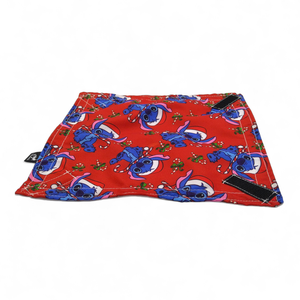 Stitch, karácsonyi mintájú újraszalvéta, uzsis szalvéta, szendvics csomagoló (g021k) - otthon & életmód - konyhafelszerelés, tálalás - konyhai textil - szalvéta - Meska.hu