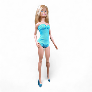 Kék body, dressz, fürdőruha- ruha barbie típusú babákhoz (a014kk) - játék & sport - baba & babaház - barbie ruhák - Meska.hu