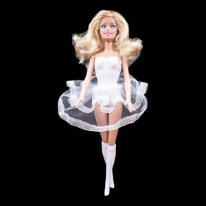 Fehér body, dressz, fürdőruha- ruha barbie típusú babákhoz (a014fh) - játék & sport - baba & babaház - barbie ruhák - Meska.hu